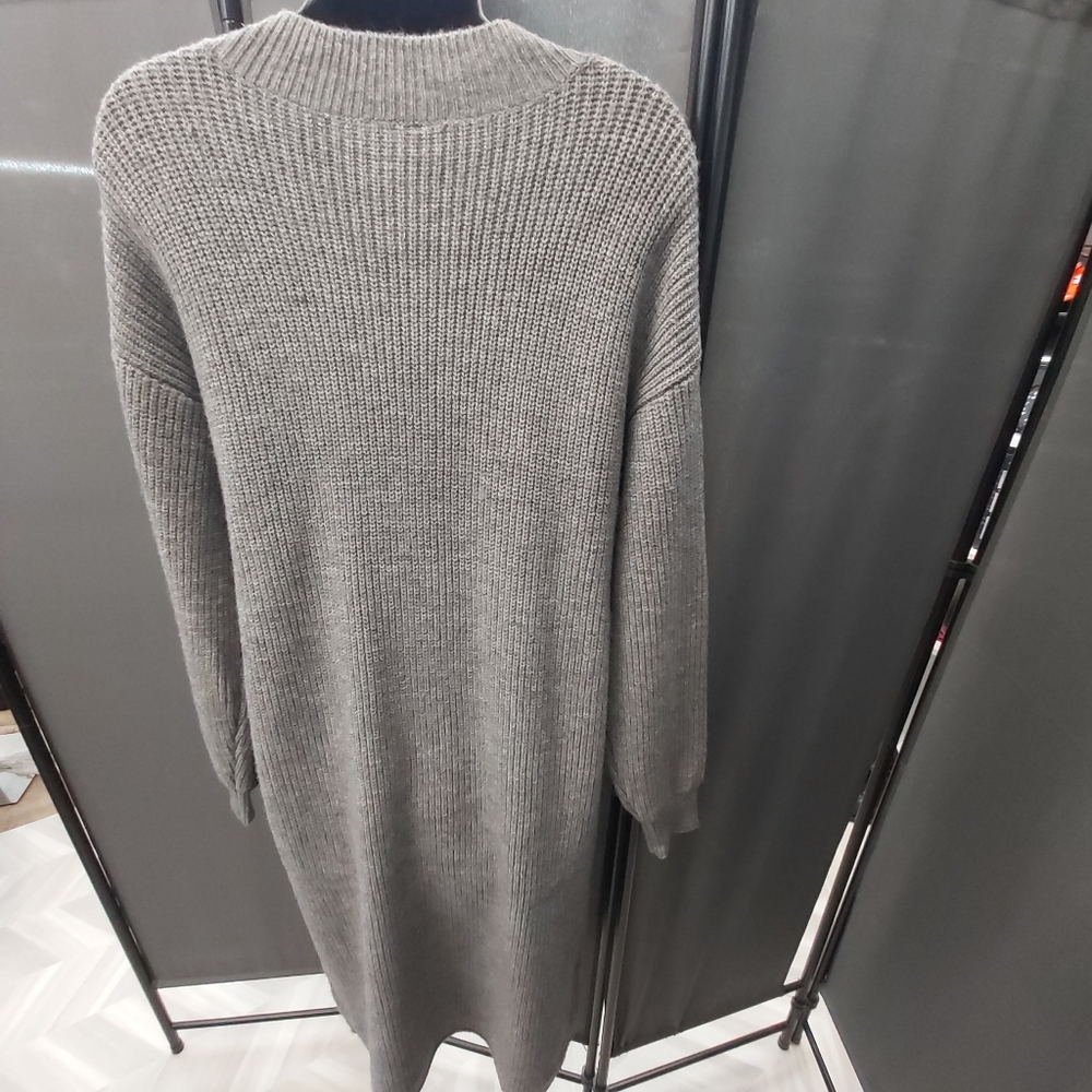 Dreamers by Debut Gray Knit Dress - Picture 5 of 10